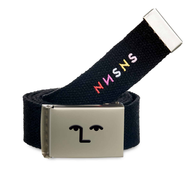 Ceinture Nonsense Face Off Brushed Black