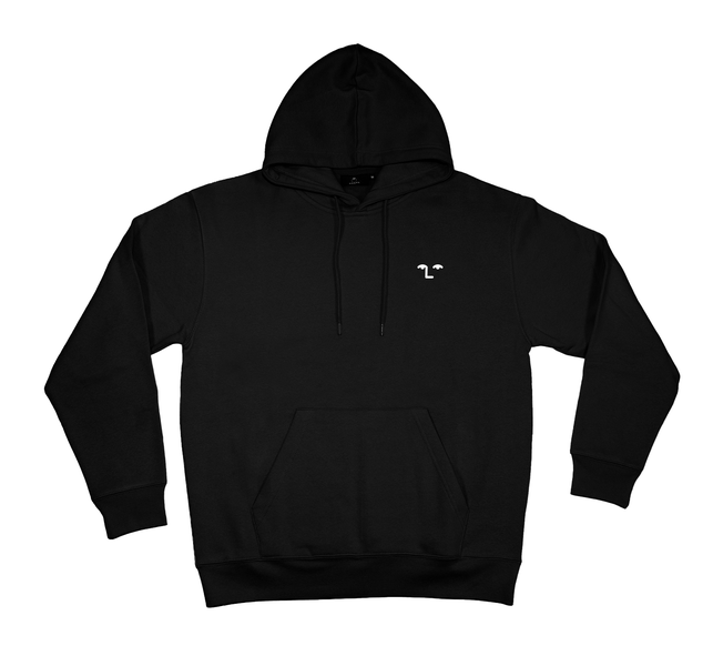 Sweat à capuche Nonsense Face Off Embroidered Black