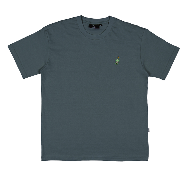 Tee-shirt Nonsense In A Bottle Embroidered Steel