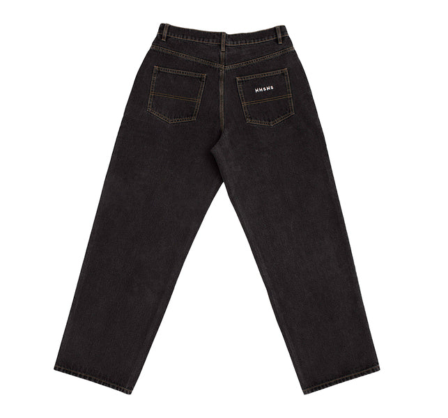 Pantalon Nonsense Biggerfoot Denim Black Washed