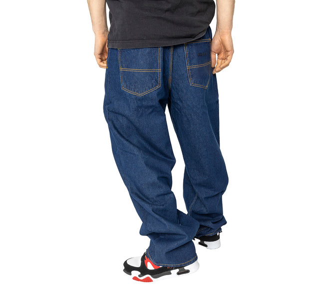 Pantalon Nonsense Biggerfoot Denim Blue Rinsed