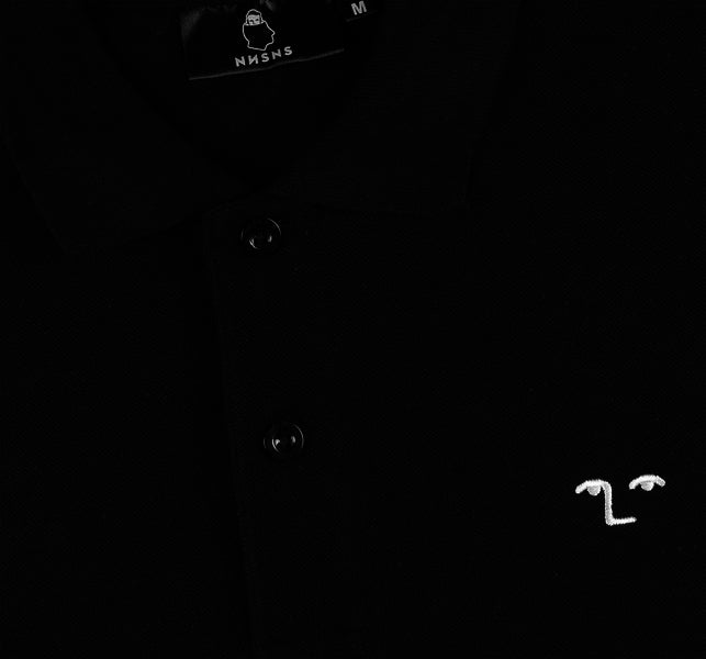 Polo Nonsense Face Off Embroidered Black