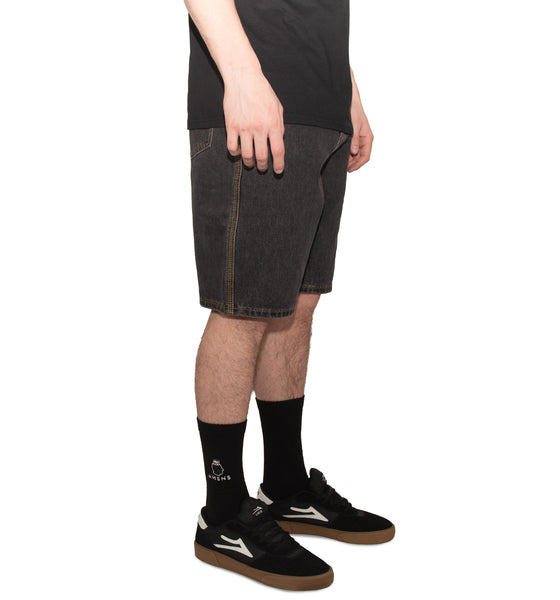 Short Nonsense Bigfoot Denim Black Washed