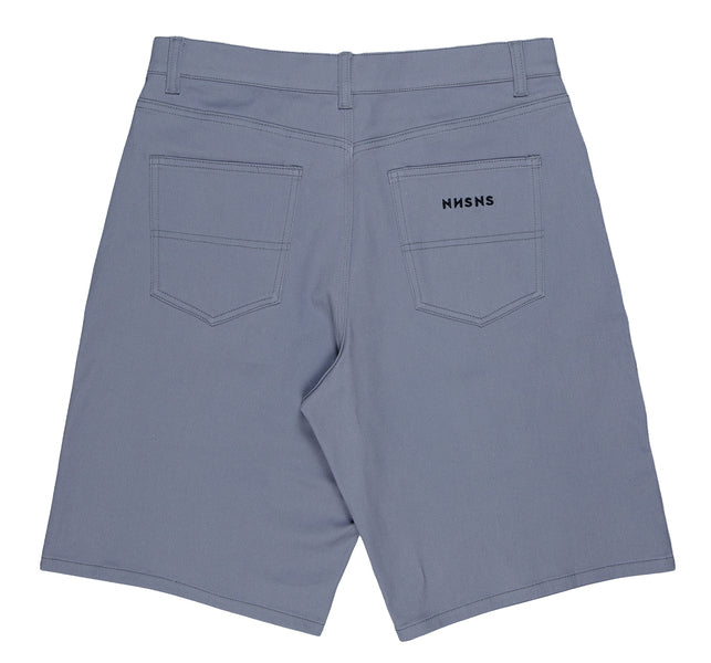 Short Nonsense Bigfoot Denim Grey Cotton