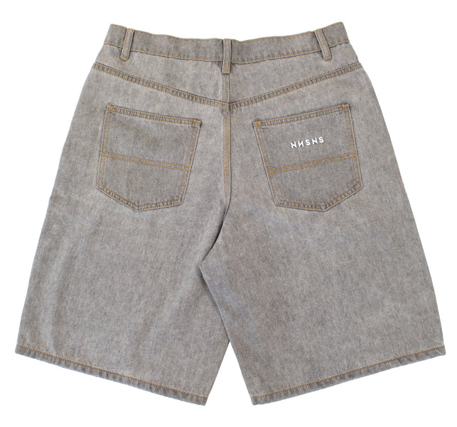 Short Nonsense Biggerfoot Denim Grey Washed