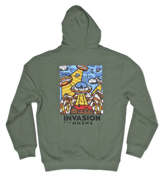 Sweat à capuche Nonsense Revenge Bottle Green