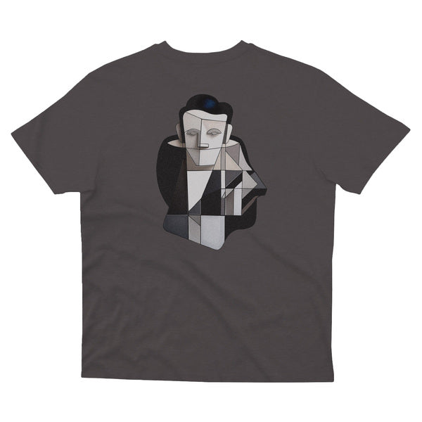 Tee-shirt Nonsense Abstract Charcoal