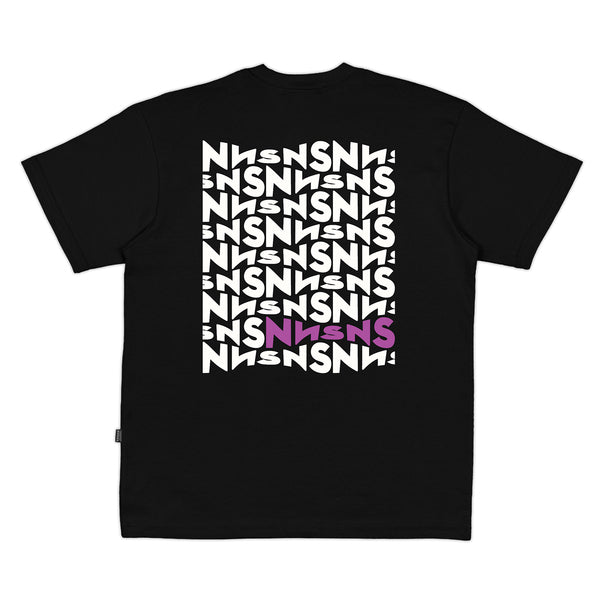 Tee-shirt Nonsense Waves Black