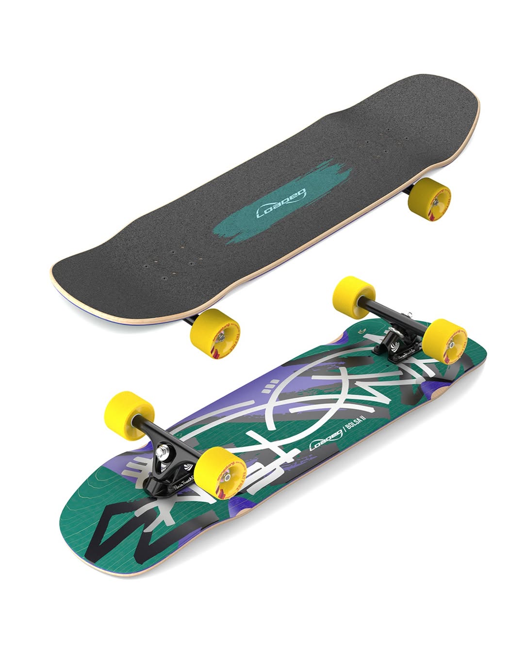 Loaded Bolsa Ii Jazz - Longboard Complet 34" | Paris V3 165Mm + Fat Free 65Mm