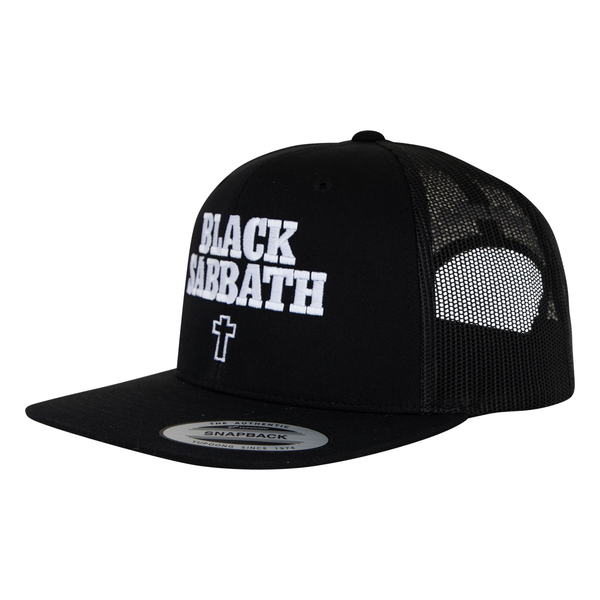Oj Cap Black Sabbath Snapback Black