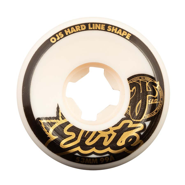 Oj Wheels (Jeu De 4) 53Mm Elite Hardline 99A