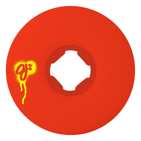 Oj Wheels (Jeu De 4) 56Mm Throw Ups Chubbies Red 101A