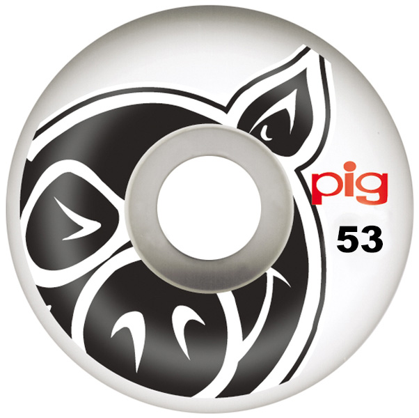 Pig Wheels (Jeu De 4) 53Mm Head Natural 101A