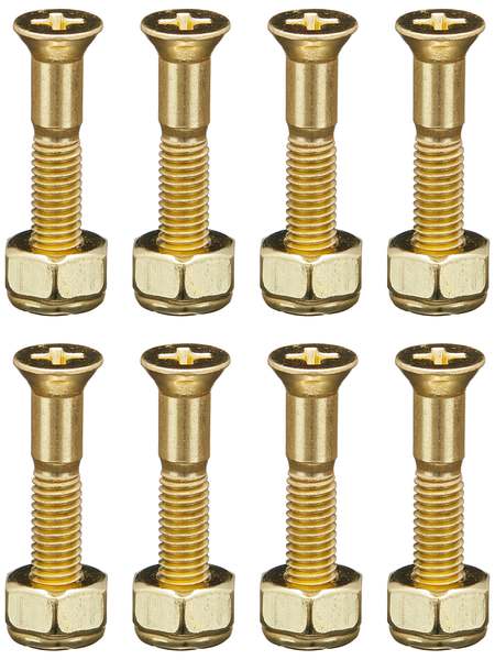 Pig Visserie (Jeu De 8 Vis) Phillips 1 Pouce Gold