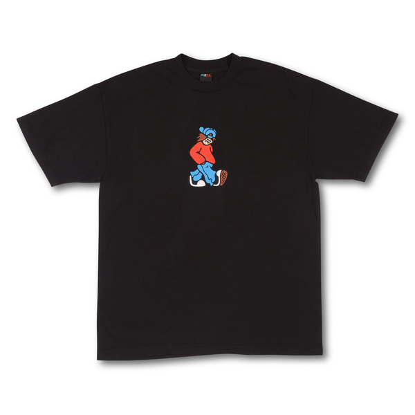Pizza T-Shirt Za Boy Vintage Black