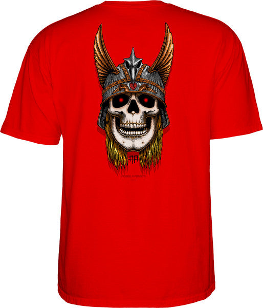 Powell T-Shirt Andy Anderson Skull Ss Red