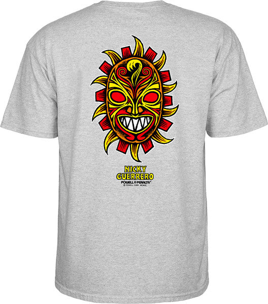 Powell T-Shirt Nicky Guerrero Mask Ss Heather