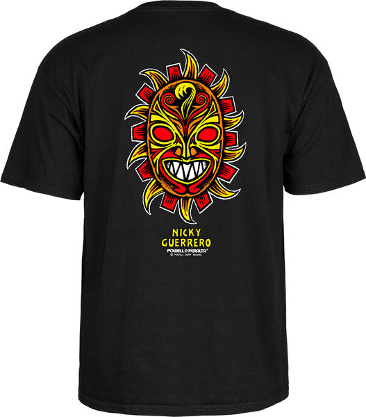 Powell T-Shirt Nicky Guerrero Mask Ss Black