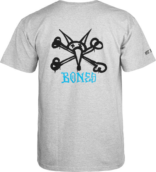 Powell T-Shirt Rat Bones Ss Gray
