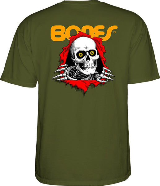 Powell T-Shirt Ripper Ss Military Green