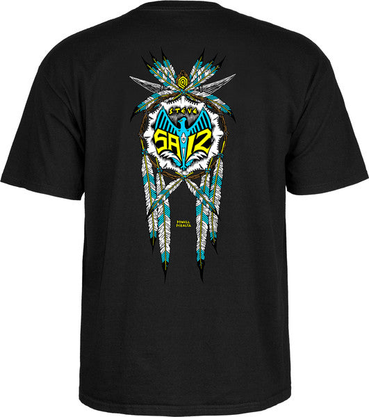 Powell T-Shirt Steve Saiz Totem Ss Black
