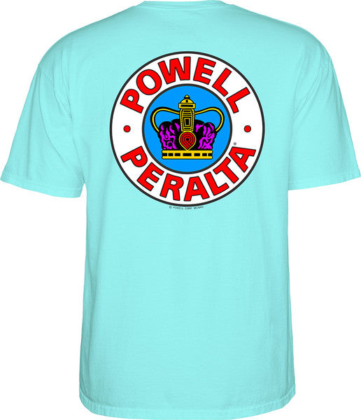 Powell T-Shirt Supreme Ss Teal Ice