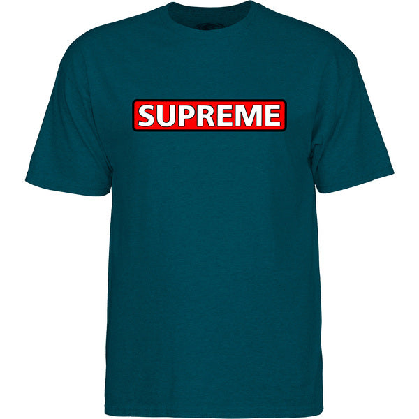 Powell T-Shirt Supreme Ss Midnight Teal