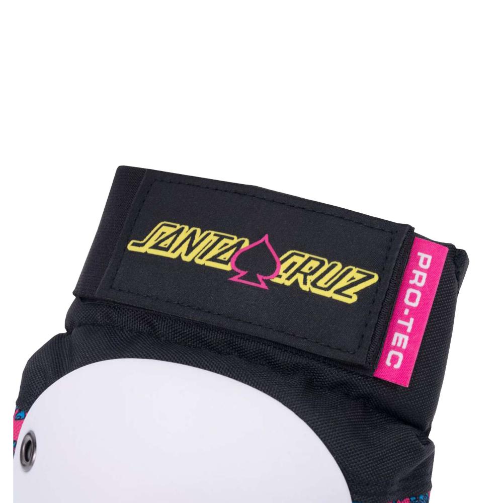 Pro-Tec Pads X Santa Cruz (Uk) Street Gear Junior 3 Pack Open