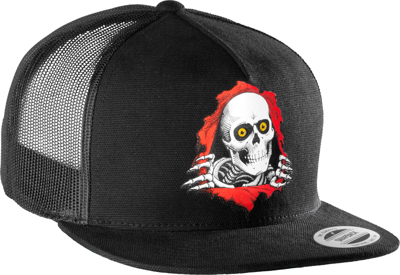 Powell Cap Ripper Trucker Black