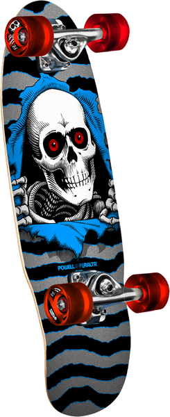 Powell Complete Cruiser Ripper Mini Silver Blue