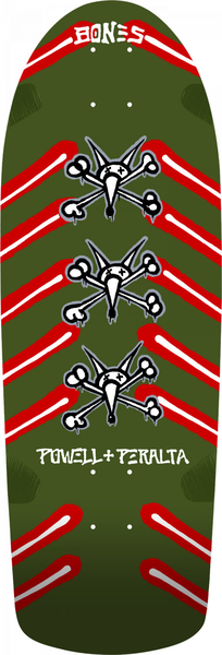Powell Deck Reissue Og Rat Bones Olive Grn