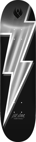 Powell Deck Flight Vallely Lightning Bolt Silver