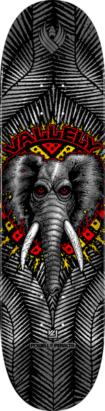 Powell Deck Flight Vallely Elephant Silver Foil