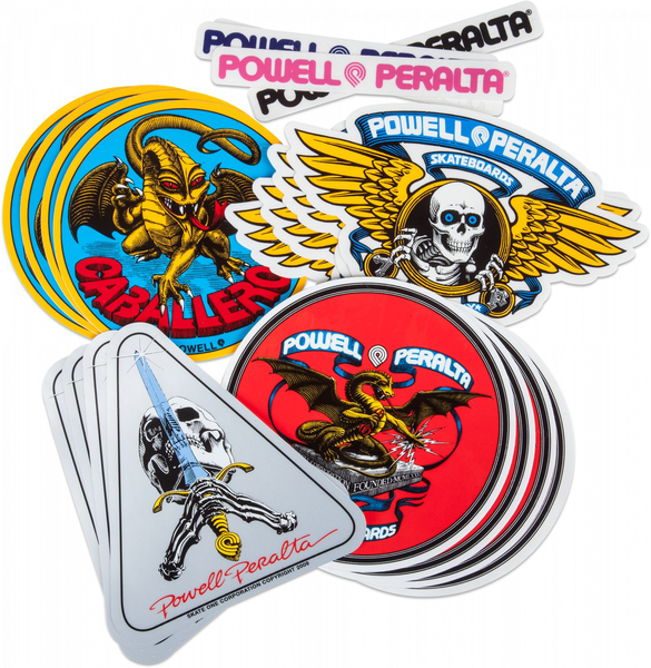 Powell Stickers Assorted (20 Pk)