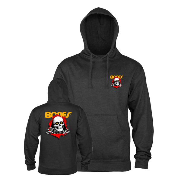 Powell Sweat Ripper Hood Charcoal Heather