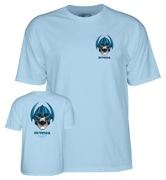 Powell T-Shirt Welinder Nordic Skull Ss Powder Blue
