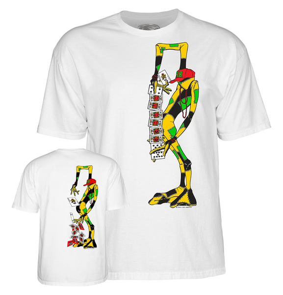 Powell T-Shirt Ray Barbee Rag Doll Ss White