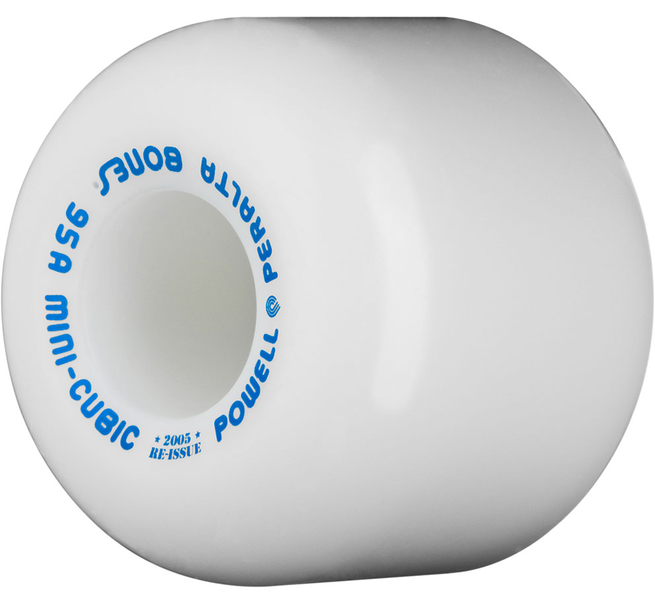 Powell Wheels (Jeu De 4) 64Mm Mini Cubics 95A White