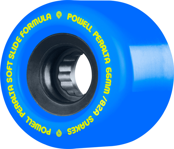 Powell Wheels (Jeu De 4) Dh 66Mm Snakes Ii 82A Blue
