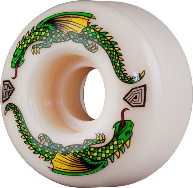 Powell Wheels (Jeu De 4) Dragon 50Mm X 30 White 93A