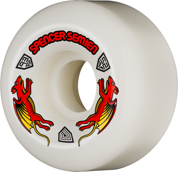 Powell Wheels (Jeu De 4) Dragon 52Mm Semien 93A V5