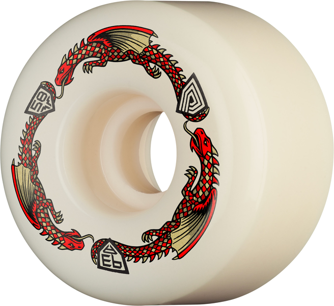 Roues de skate Powell Peralta 58 mm Dragon X 93A Red V7