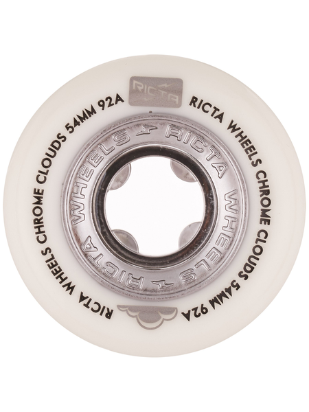 Ricta Wheels (Jeu De 4) 54Mm Clouds Chrome Black 92A
