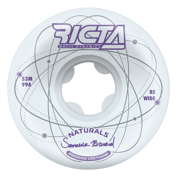 Ricta Wheels (Jeu De 4) 53Mm Brevard Orbital Naturals 99A
