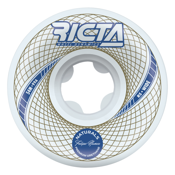Ricta Wheels (Jeu De 4) 54Mm Nunes Vortex Naturals Wide 99A