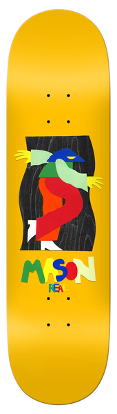 Planche de skateboard Real Mason By Marbie Yellow 8,5"