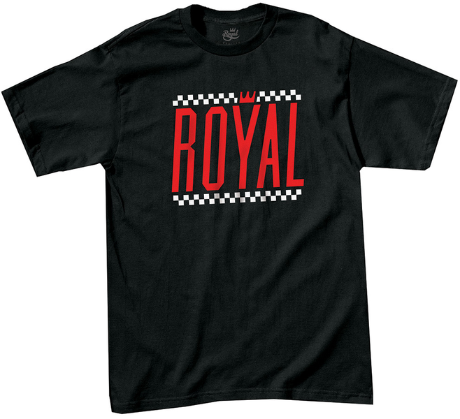 Royal T-Shirt Grand Prix Black