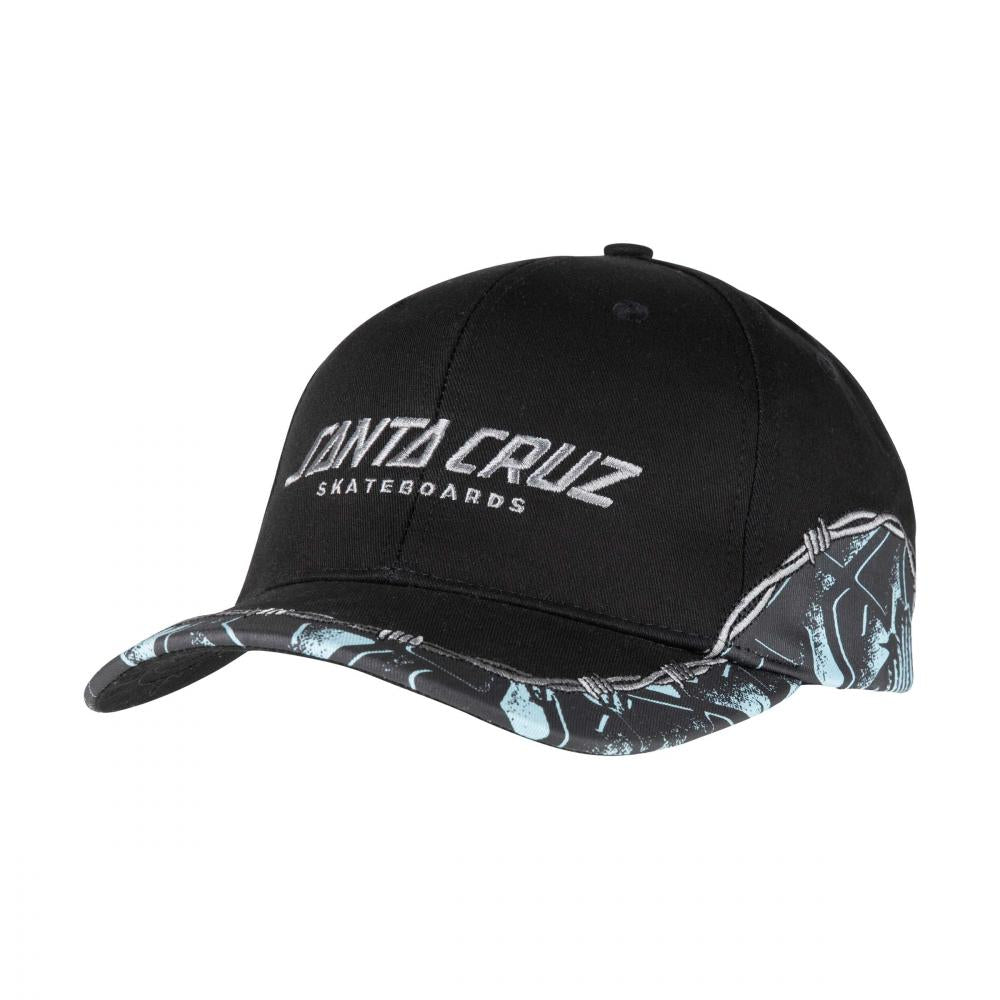 Casquette Santa Cruz Burn Out Black / Multi