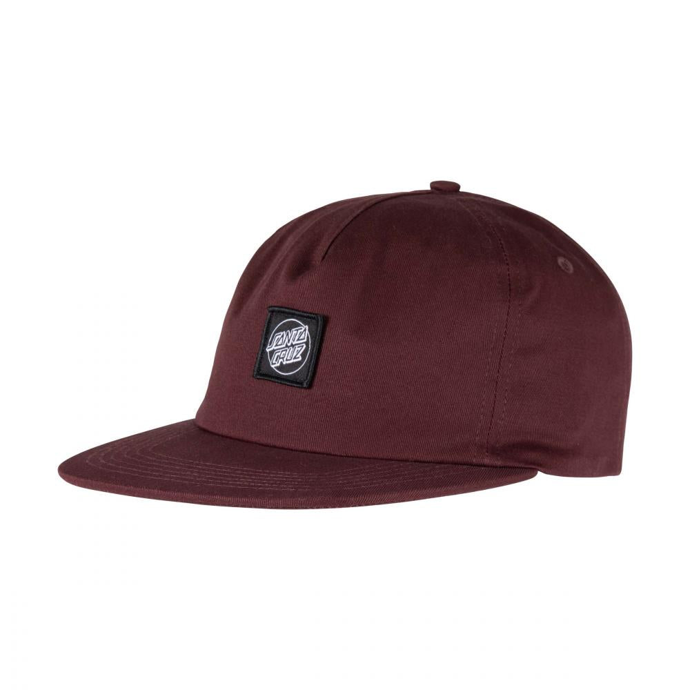 Casquette Santa Cruz Cruz Label Dark Plum