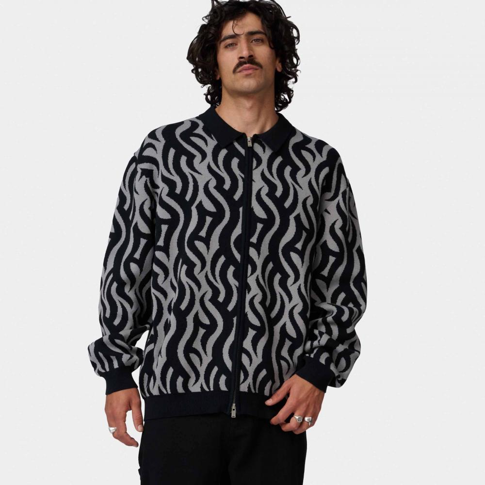 Santa Cruz Knit Cardigan (Eu) Harmon Zip Cardigan